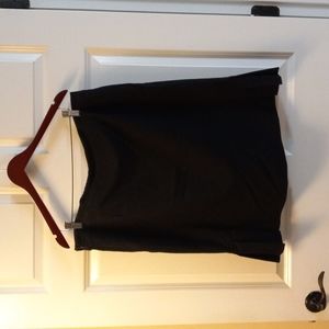 Tahari Black Lined Skirt Size 16